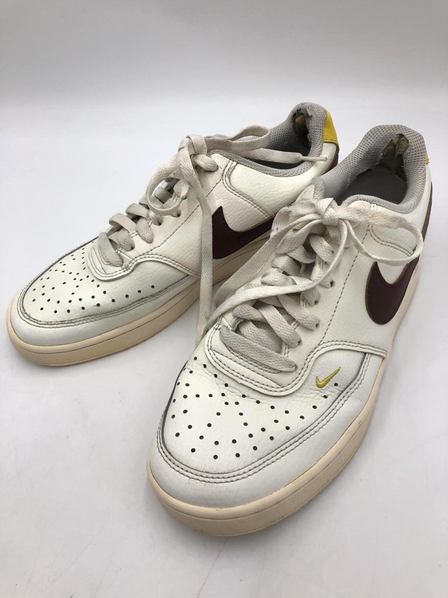 NIKE ナイキ CD5434-117 ビジョン ロー スニーカー size25.5/白/茶 ■■ ☆ fic9 メンズ拍卖