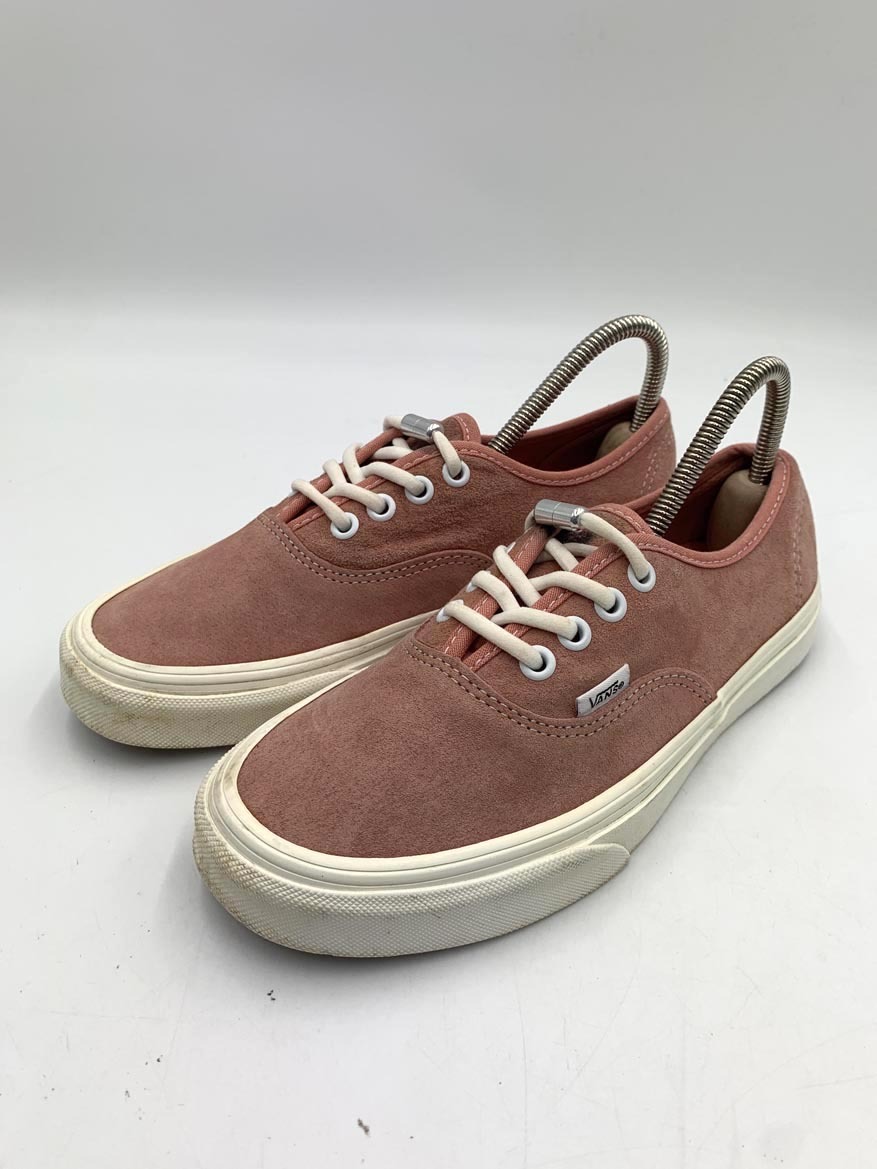 VANS バンズ AUTHENTIC PIG SUEDE HEIQ ECO DRY ローカット スニーカー size23.5cm/ピンク ■■ ☆ fid0 レディース拍卖