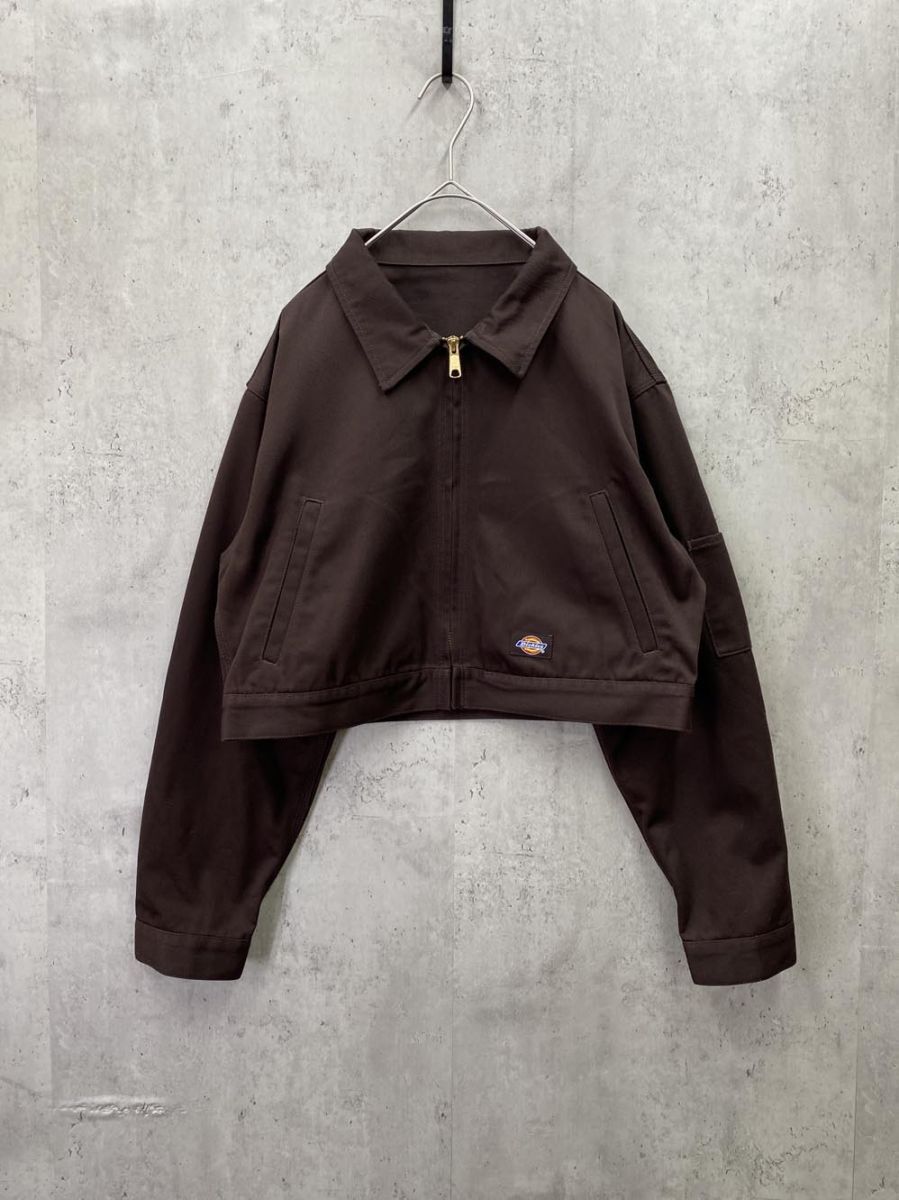 ゆうパケットOK mysti Dickies ミスティック ディッキーズ ショート丈 ジャケット sizeF/茶 ◇■拍卖