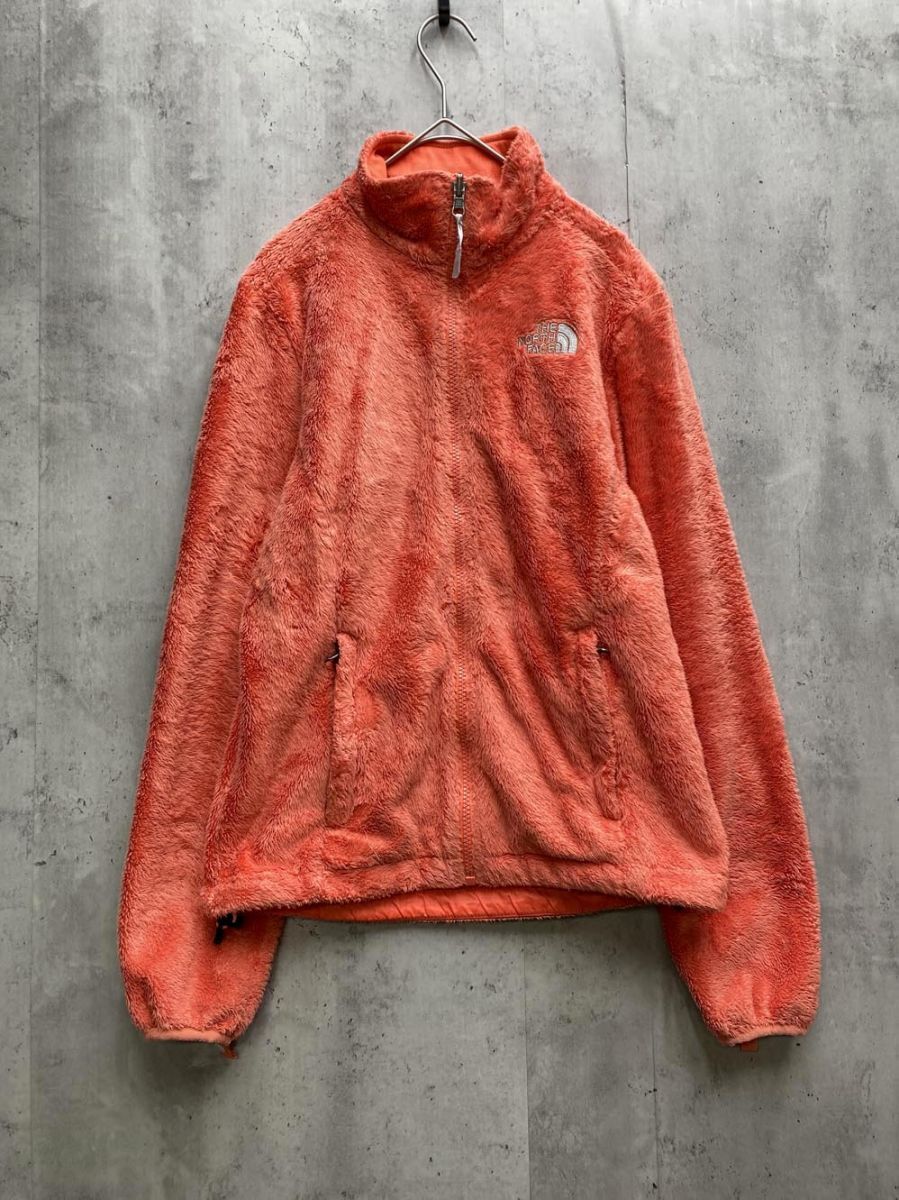 THE NORTH FACE ザノースフェイス フリース カーディガン sizeXS/オレンジ ◆■拍卖