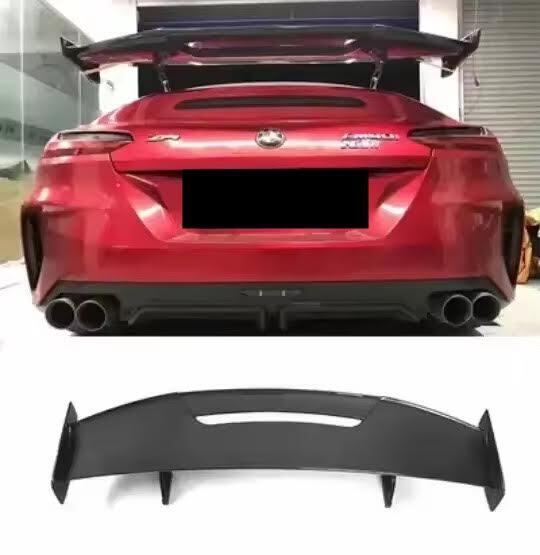 【送料無料】BMW Z4 HF20 軽量 GTウイング リアスポイラー トランクバンパーリップカナード 3D 形状 GT ウイング カーボン調拍卖