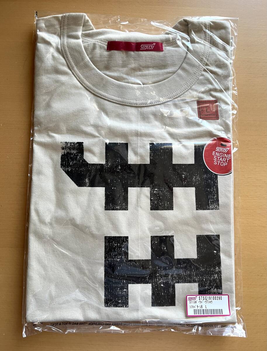 新品 廃番 SUBARU スバル STI Tシャツ 久米繊維 Lサイズ / シフトパターンB スポーツパーツ MT マニュアルトランスミッショ STSG19100290拍卖