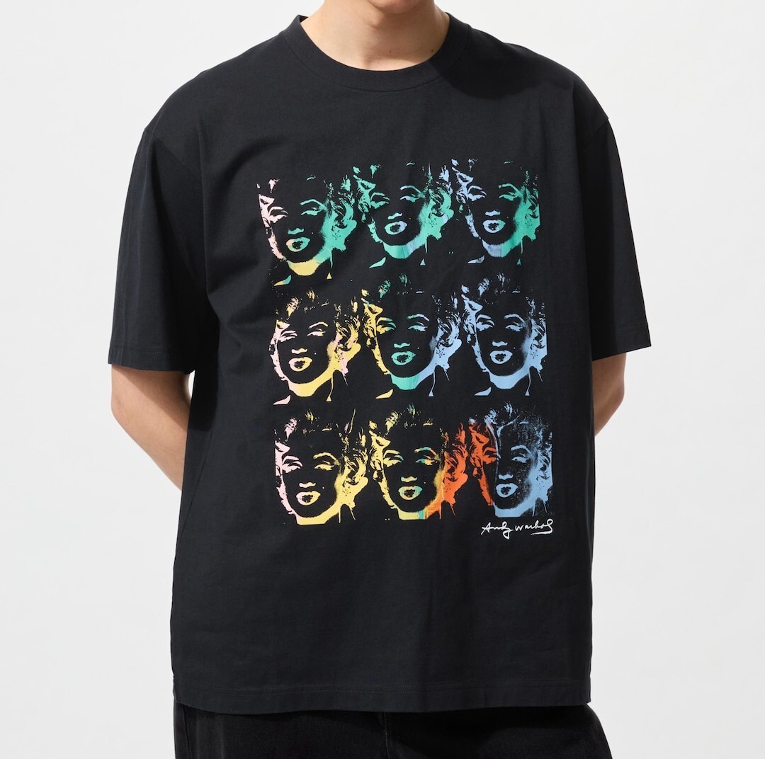 新品!Mサイズ ユニクロ×アンディ ウォーホルTシャツ  マリリンモンロー 拍卖
