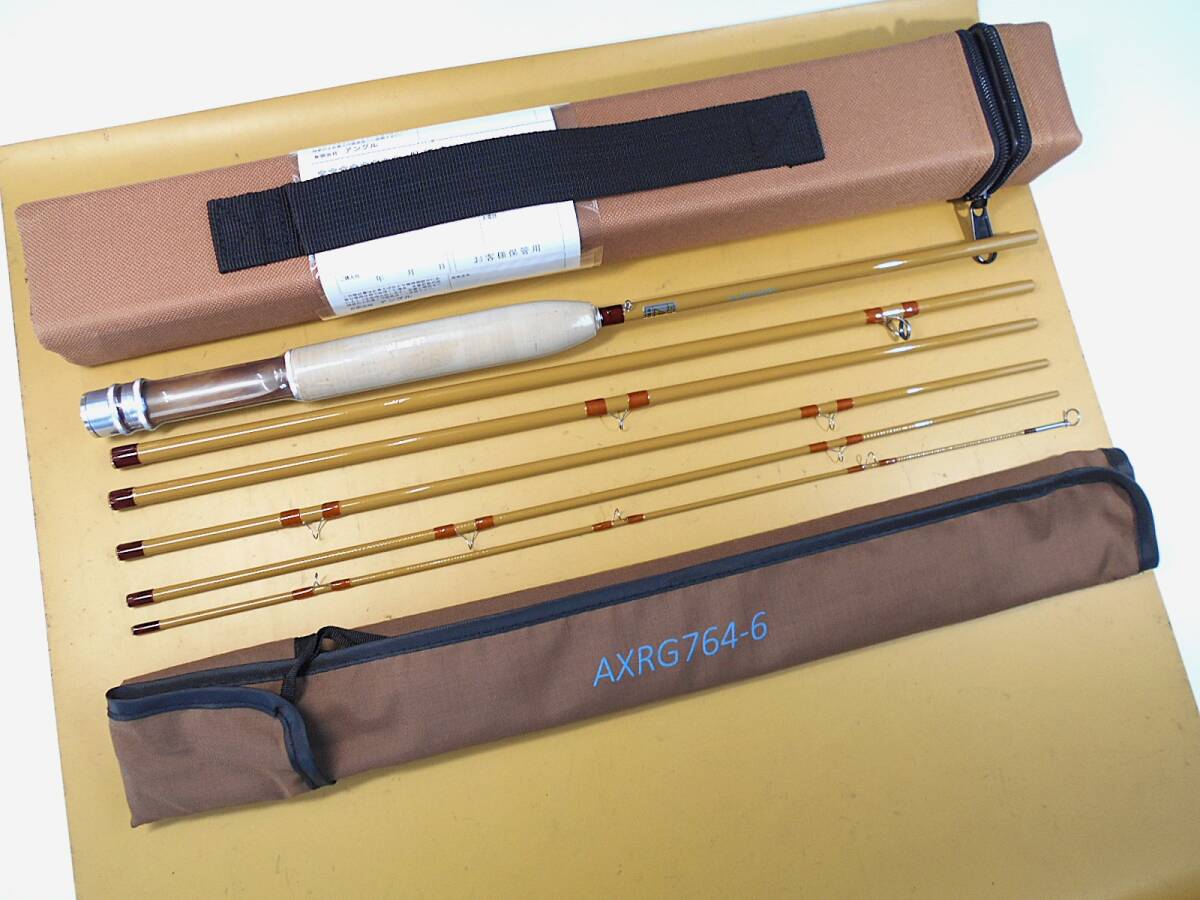 ●未使用・開封品●【アキスコ】リグラス 6ピース グラスフライロッド AXRG 764-6 拍卖