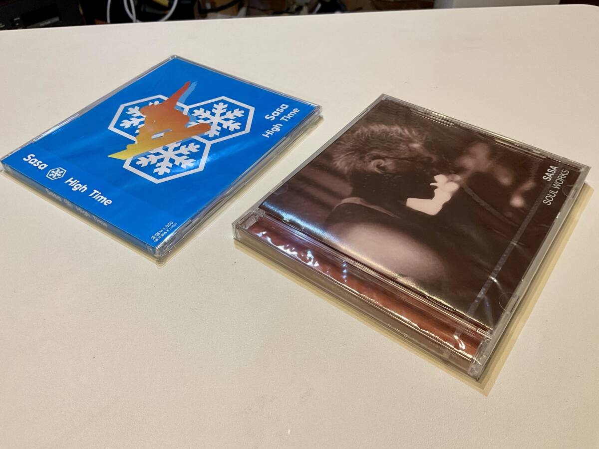 SASA / 「SOUL WORKS」「High Time」 アルバム&マキシシングル 2枚セット 未開封 exile JSB拍卖