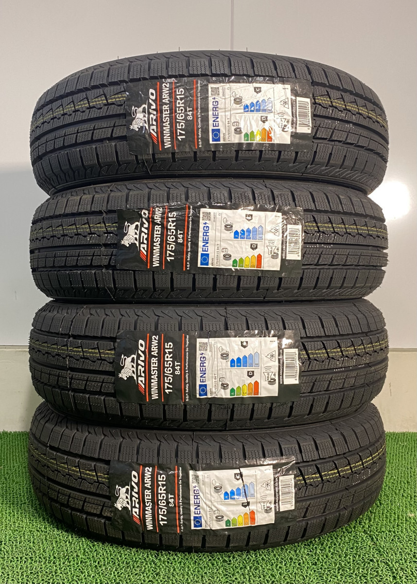 175/65R15 84T ARIVO ARW2 新品 スタッドレスタイヤ 4本セット 2025年製 ※本州送料無料 175/65/15 冬タイヤ拍卖