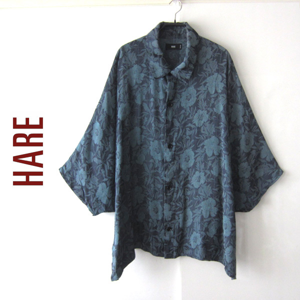 美品 HARE/ハレ★ オーバーサイズ ドルマンシャツ M 定価12100円拍卖