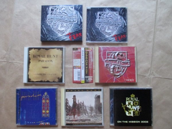 6点セット◆【ROYAL HUNT(ロイヤル・ハント)】◆CD◆ベスト盤2枚あり◆超お買い得です拍卖