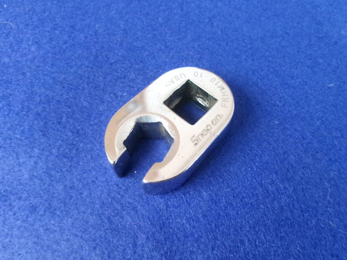 スナップオン Snap-on フレアナットレンチ 10mm FRHM10 差込3/8sq クローフットレンチ拍卖