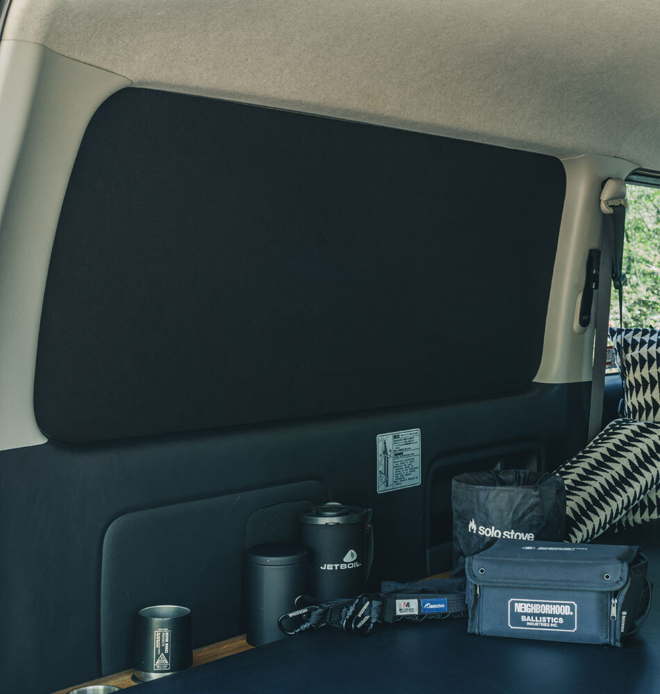 TOYOTA トヨタ HI ACE ハイエース バン スーパーGL ワゴン GL ワイド 用 ブラック シェード 断熱性 防音性 UP 簡単着脱 軽量拍卖