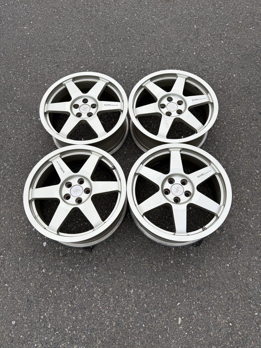 ブレンケ マグネシウム 中古アルミホイール4本セット 17インチ 7J 5穴PCD 100 オフセット+45 拍卖