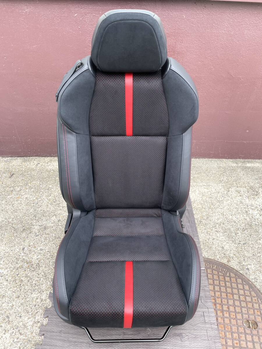 新車外し GR86 グレード RZ 純正シート 運転席 右側 ドライバーズシート お引き取り限定 納車前 C2509013 BRZ ハチロク拍卖