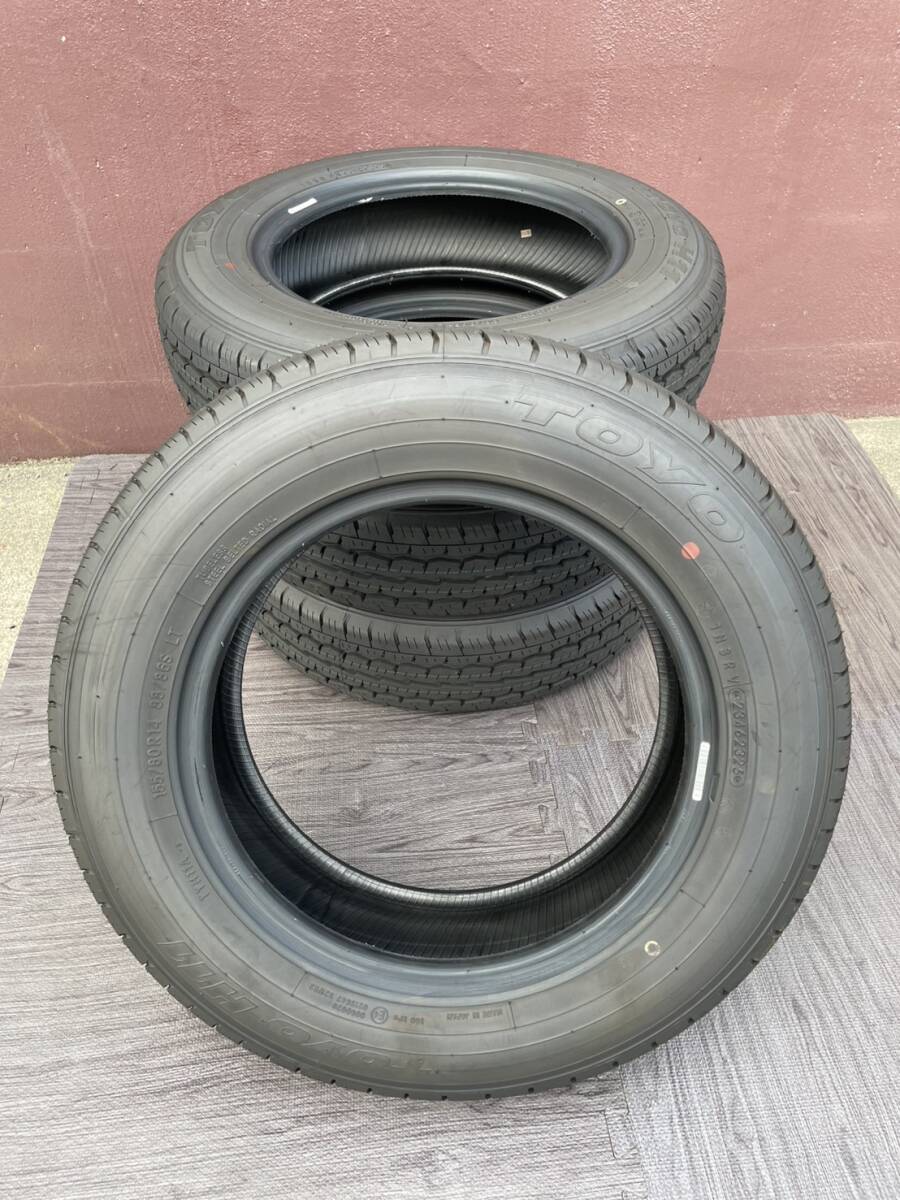 新車外し 2025年製造 TOYO H11 155/80R14 88/86S LT プロボックス サクシード C2509015 トーヨー バントラ タイヤ拍卖