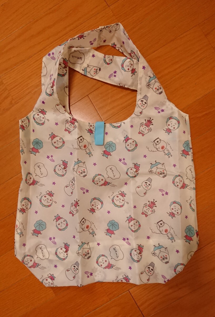 新品未使用品 エコバッグ コジコジ散らし柄 Lサイズ coji-coji さくらももこ拍卖