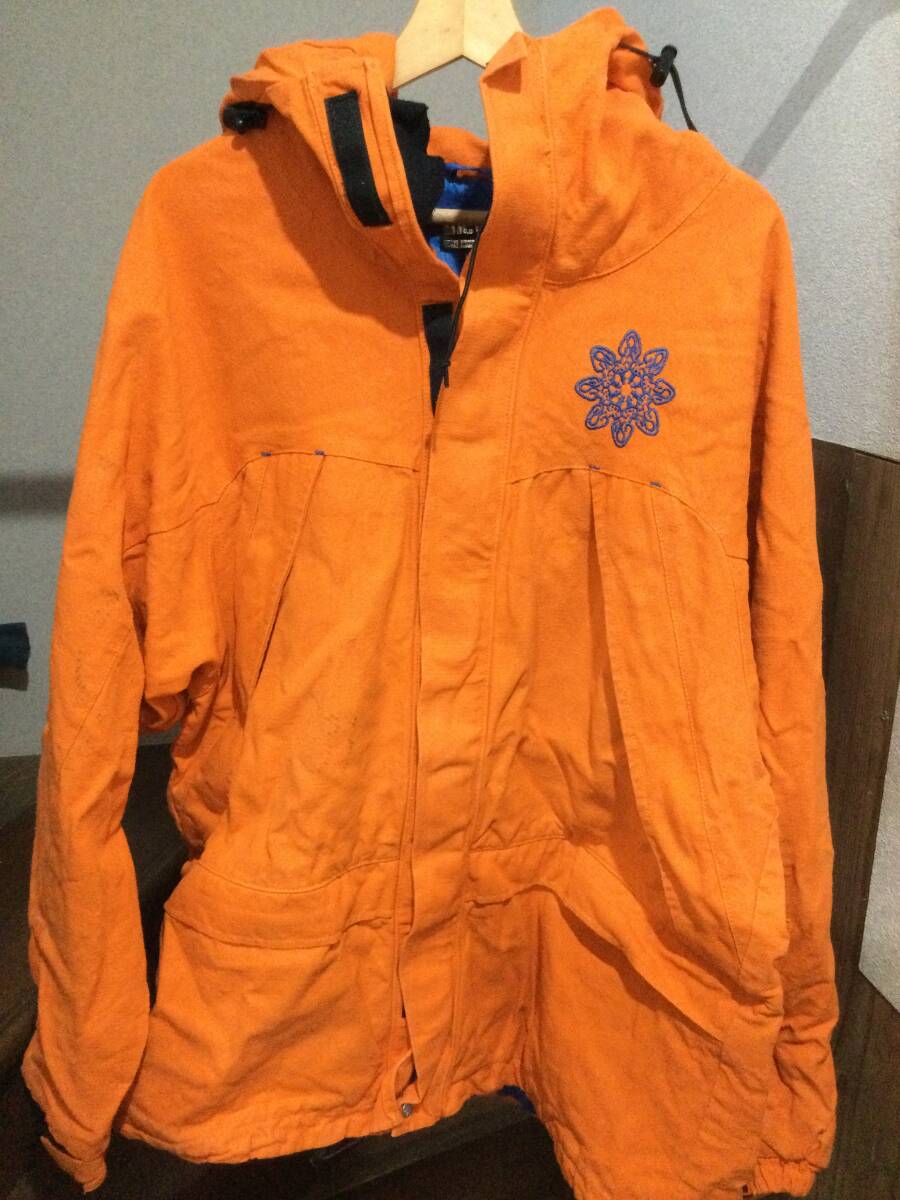 THC 東京ヘンプコネクション マウンテンジャケット L オレンジ 90s ビンテージ拍卖