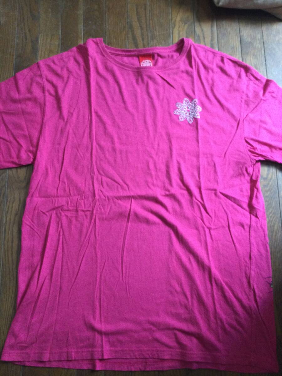 THC 東京ヘンプコネクション Tシャツ XL ピンク 90s ビンテージ ヘンプ拍卖