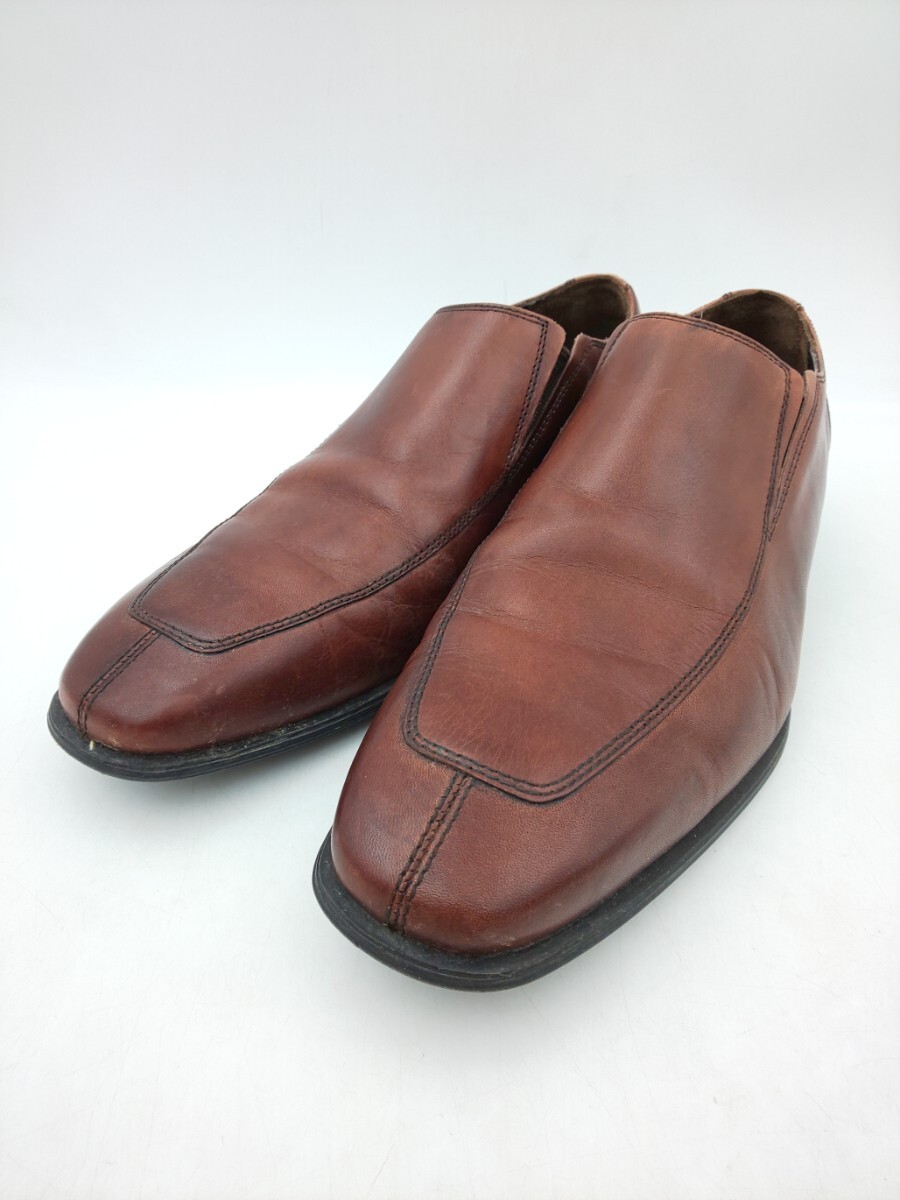 ☆COLE HAAN C11456 FI13 9インチW 革靴 レザーシューズ ローファー☆コールハーン ブラウン拍卖