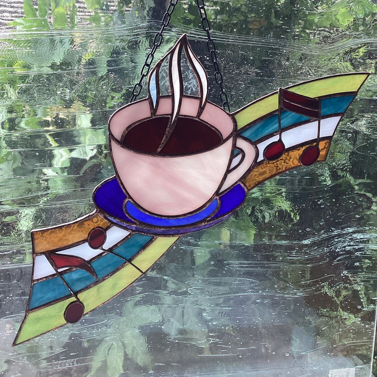 ステンドグラス!!コーヒータイム♪拍卖