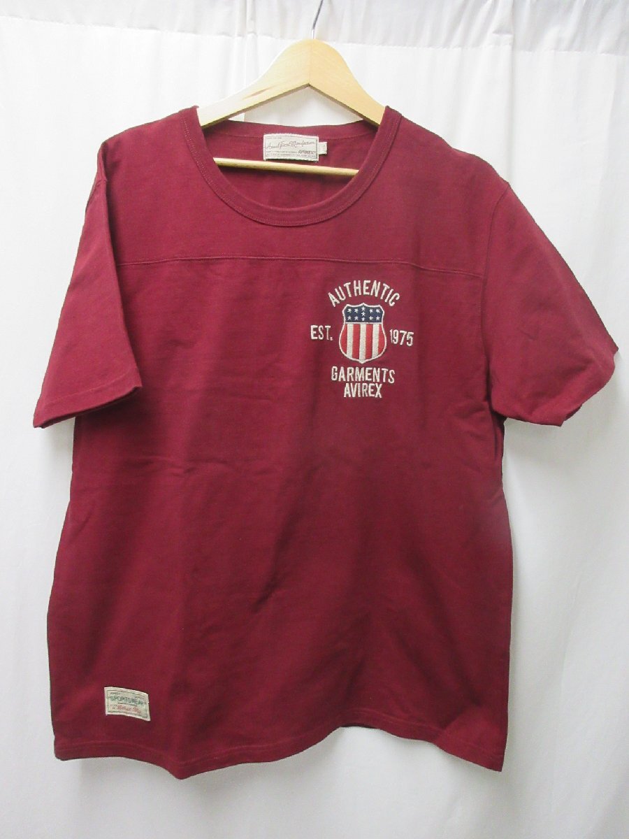 アヴィレックス AVIREX 6163363 Tシャツ サイズ2XL拍卖