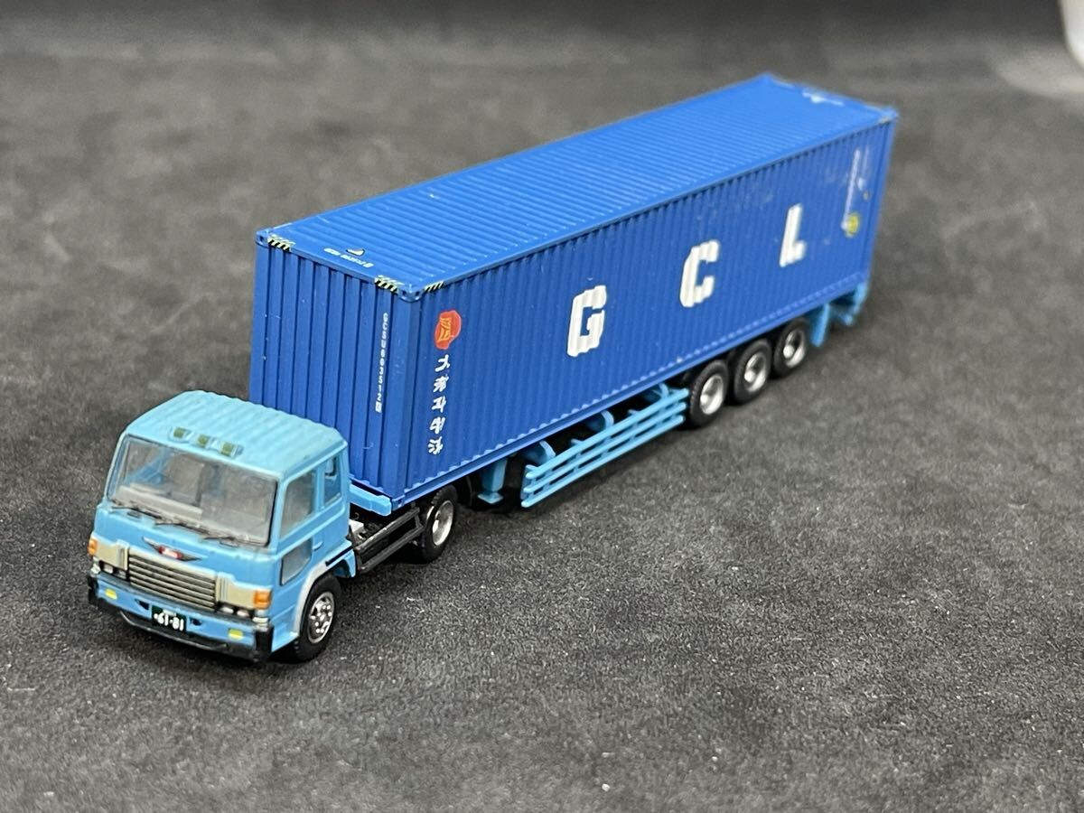 送料無料 中古 TOMYTEC トミーテック トレーラーコレクション 第5弾 050 日野スーパードルフィン グランドチャイナシッピング 40ftコンテナ拍卖