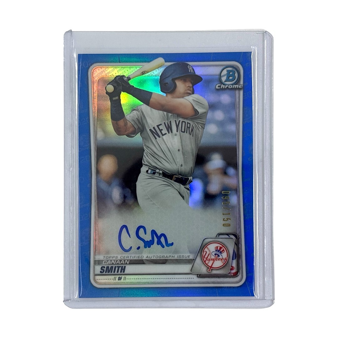 TOPPS MLBカード BOWMAN CHROME CANAAN SMITH YANKEES 095/150 #CPA-CS 中古 IT1拍卖