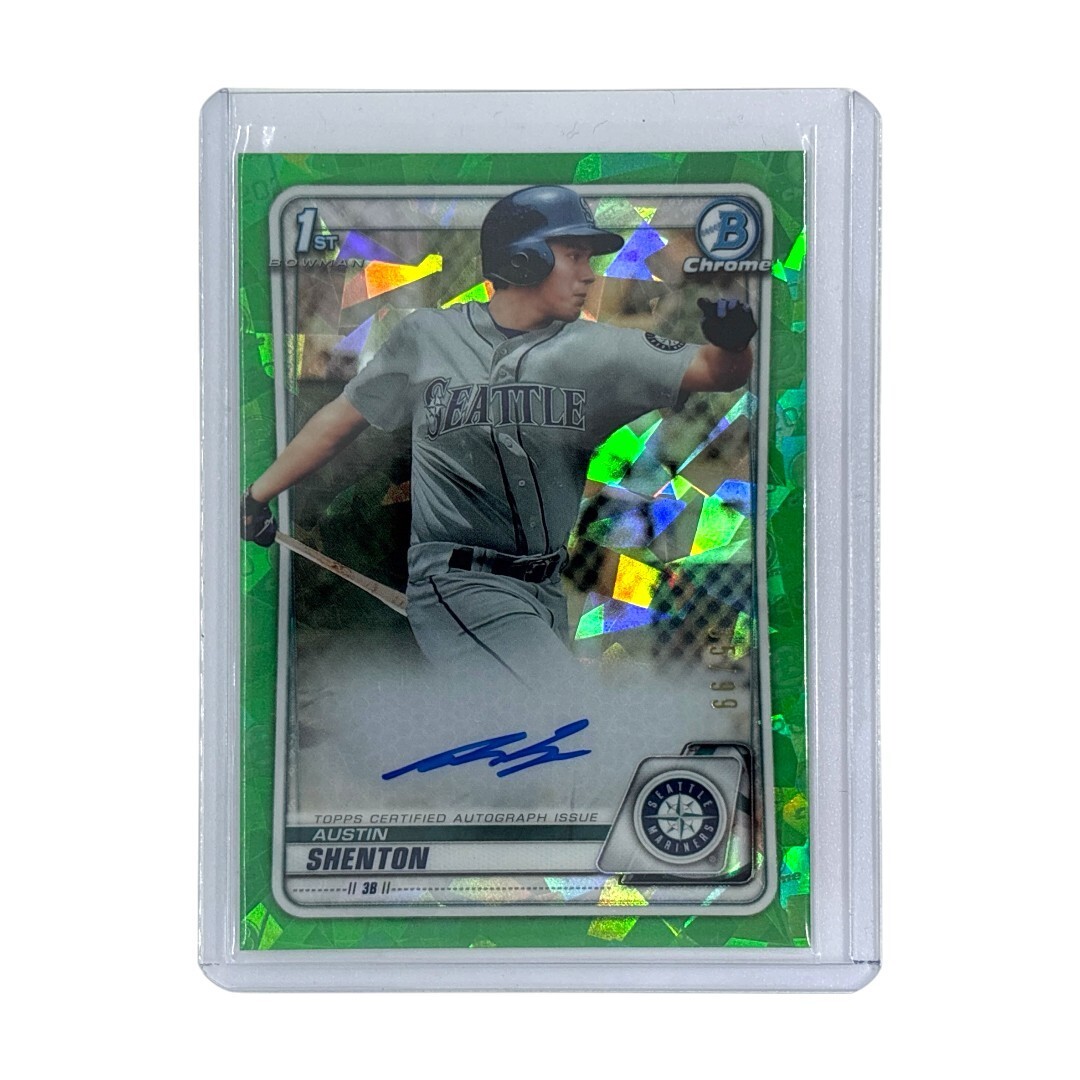 TOPPS MLBカード BOWMAN CHROME 1ST AUSTIN SHENTON SEATTLE MARINERS 35/99 #CPA-ASH 中古 IT1拍卖