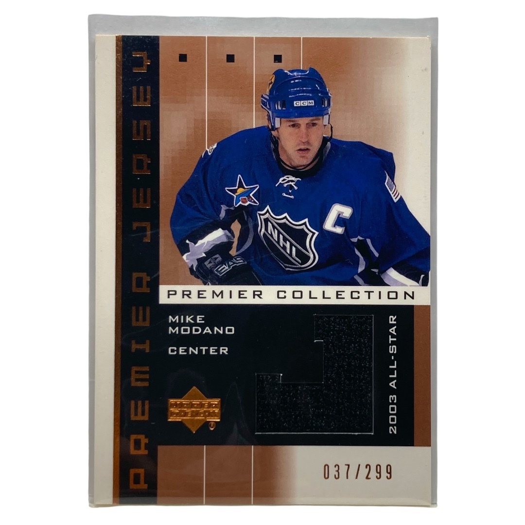 UPPER DECK NHLカード PREMIER OLLECTION MIKE MODANO 2003 ALL STAR 037/299 #MO 中古 IT2拍卖