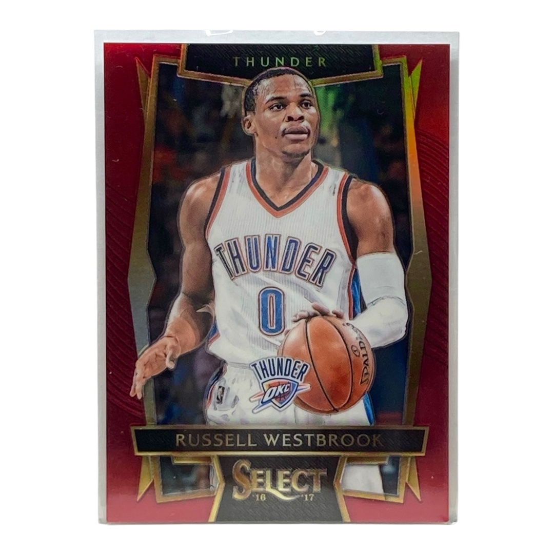 PANINI NBAカード SELECT PRIZM RUSSELL WESTBROOK THUNDER 165/175 #58 中古 IT2拍卖
