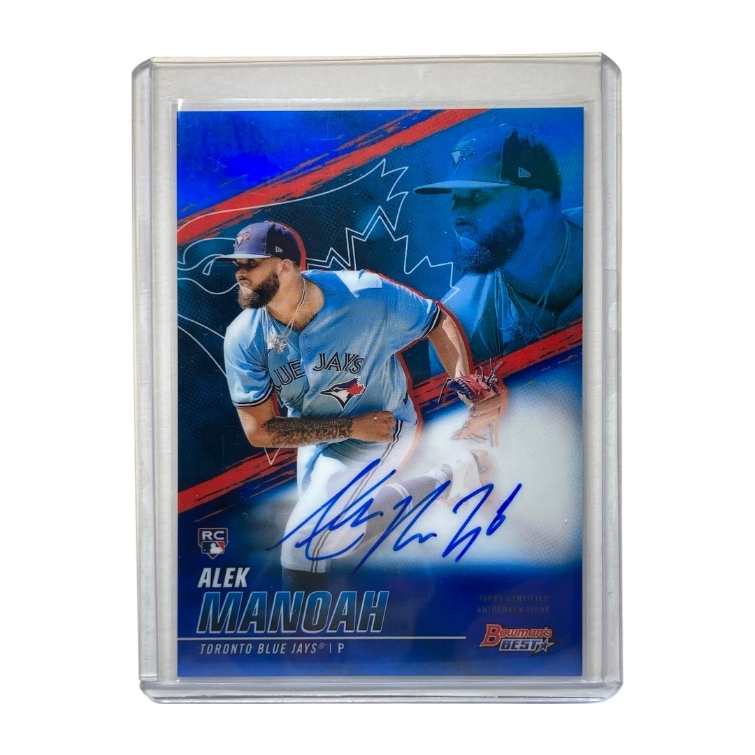 TOPPS MLBカード BOWMAN'S BEST ALEK MANOAH BLUE JAYS 036/150 #B21-AMA 中古 IT2拍卖