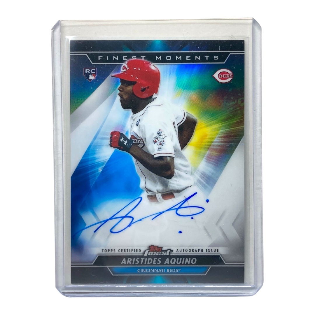 TOPPS MLBカード FINEST ARISTIDES AQUINO REDS #MOMA-AA 中古 IT2拍卖