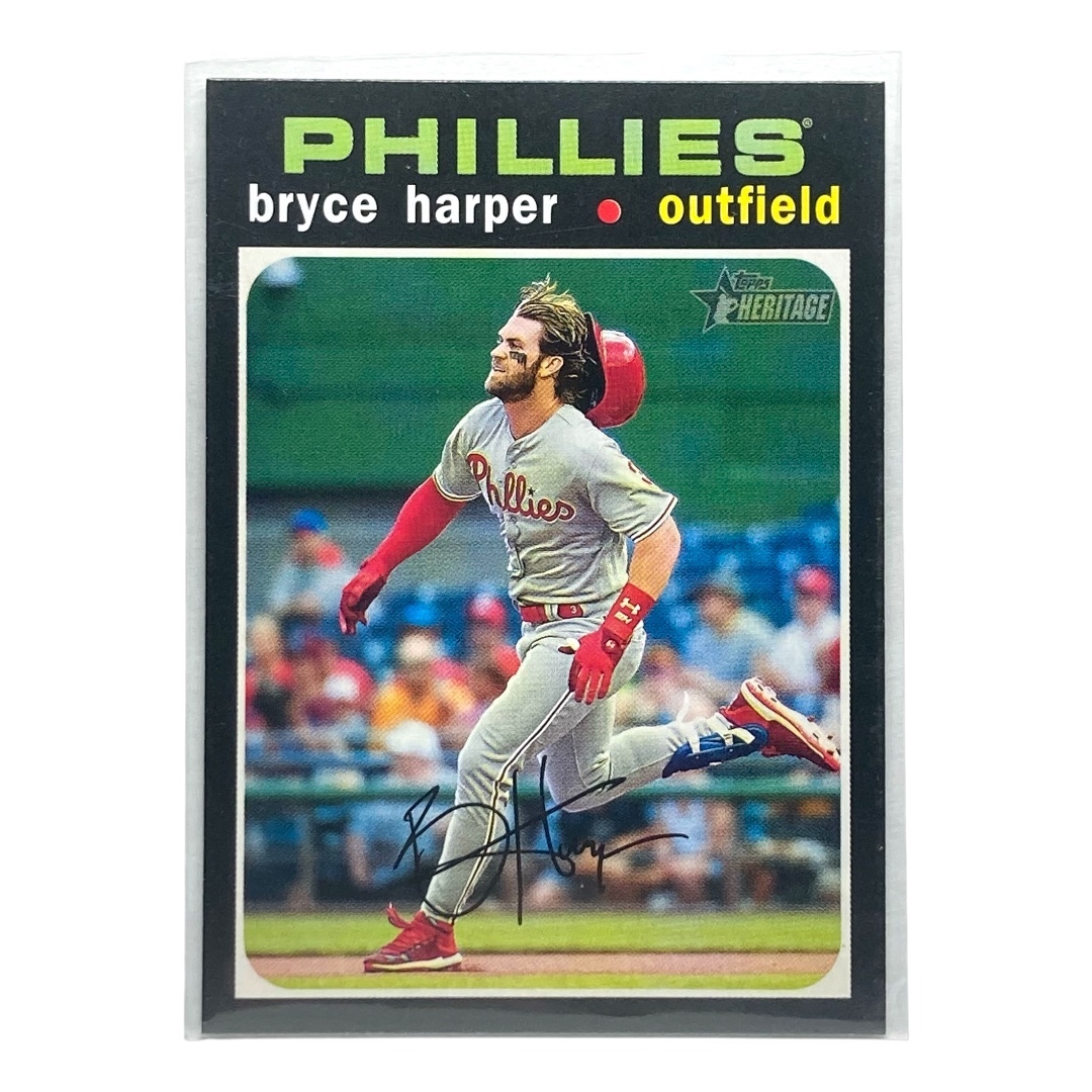 TOPPS MLBカード HERITAGE BRYCE HARPER PHILLIES #447 中古 IT2拍卖