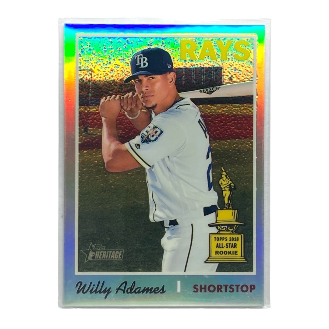 TOPPS MLBカード TOPPS HERITAGE WILLY RAFAEL ADAMES RAYS 071/570 #THC-211 中古 IT2拍卖