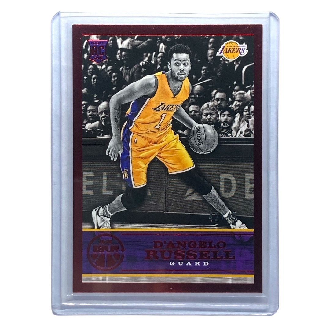 PANINI NBAカード REPLAY D'ANGELO RUSSELL LAKERS 42/49 #52 中古 IT2拍卖