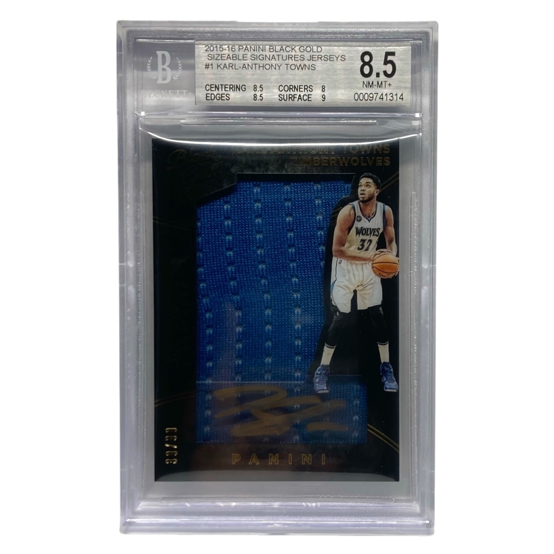 PANINI NBAカード BLACK GOLD KARL-ANTHONY TOWNS TIMBERWOLVES 39/99 #RSS-KT 中古 IT2拍卖