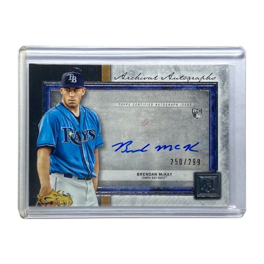 TOPPS MLBカード MUSEUM COLLECTION BRENDAN MCKAY RAYS 250/299 #AA-BM 中古 IT2拍卖