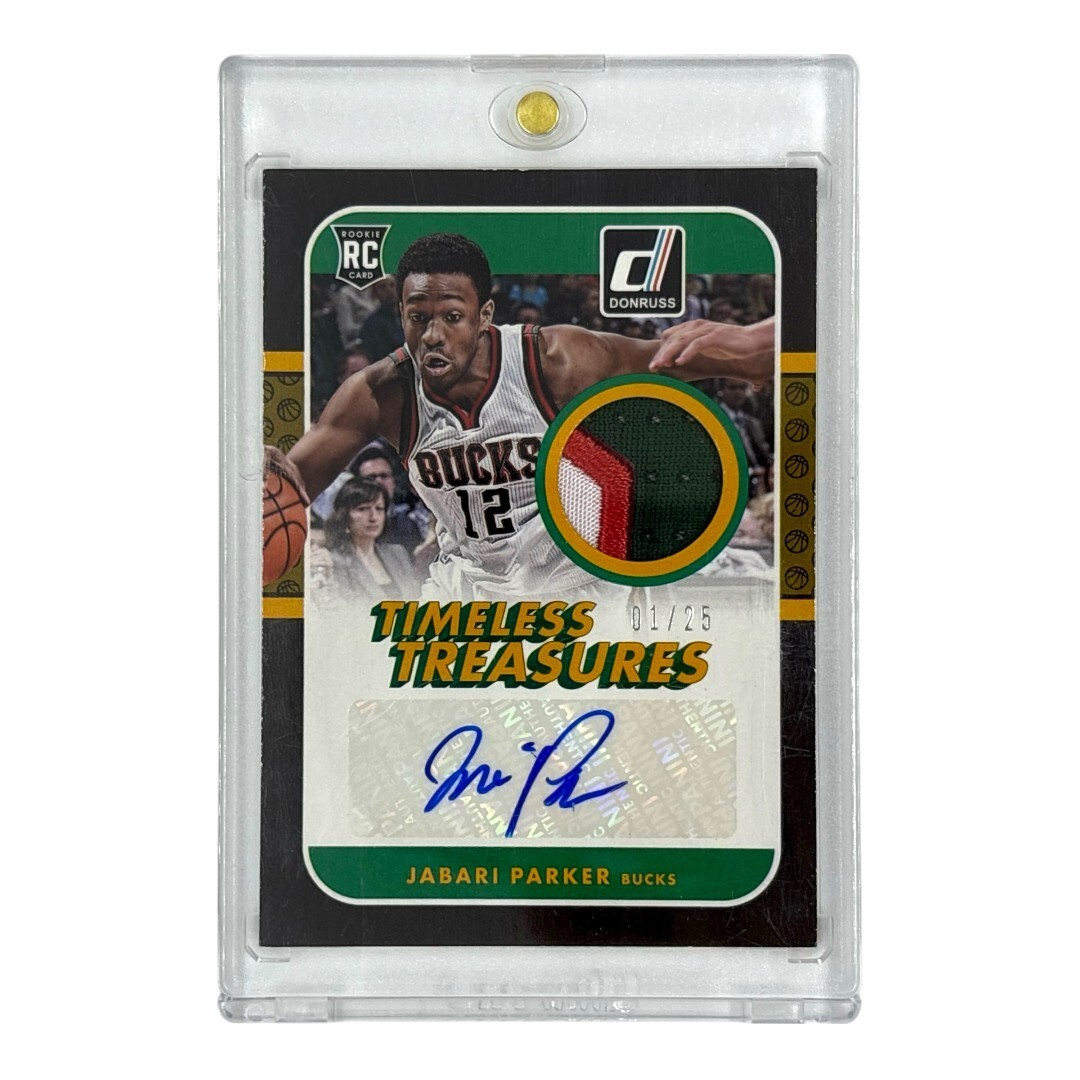 PANINI NBAカード DONRUSS JABARI PARKER BUCKS 01/25 #TT-JB 中古 IT1拍卖