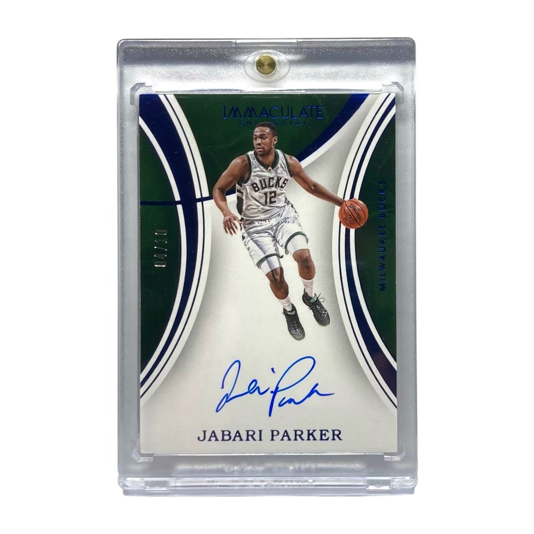 PANINI NBAカード IMMACULATE COLLECTION JABARI PARKER BUCKS 04/10 #S-JP 中古 IT2拍卖