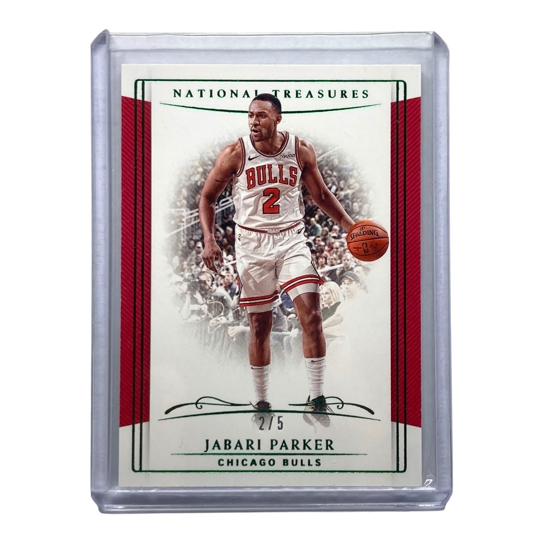 PANINI NBAカード NATIONAL TREASURES JABARI PARKER BULLS 2/5 #37 中古 IT2拍卖