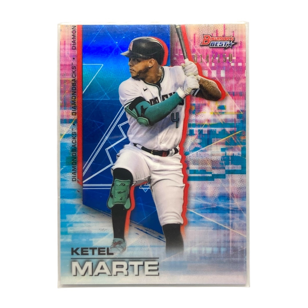 TOPPS MLBカード BOWMAN'S BEST KETEL MARTE DIAMONDBACKS 014/150 #24 中古 IT2拍卖