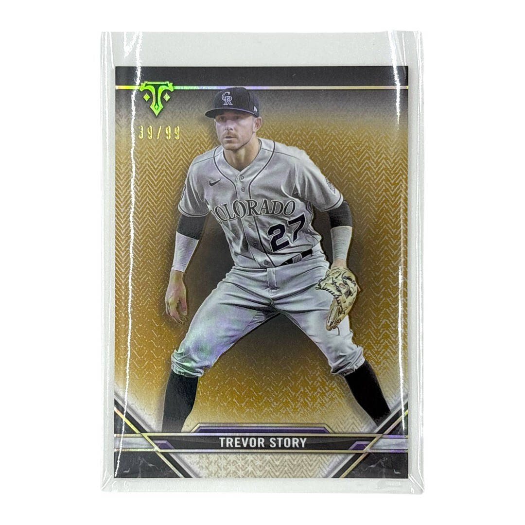 TOPPS MLBカード TRIPLE THREADS TREVOR STORY COLORADO ROCKIES 39/99 #72 中古 IT1拍卖