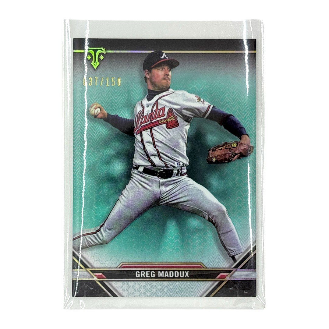 TOPPS MLBカード TRIPLE THREADS GREG MADDUX ATLANTA BRAVES 037/150 #57 中古 IT1拍卖