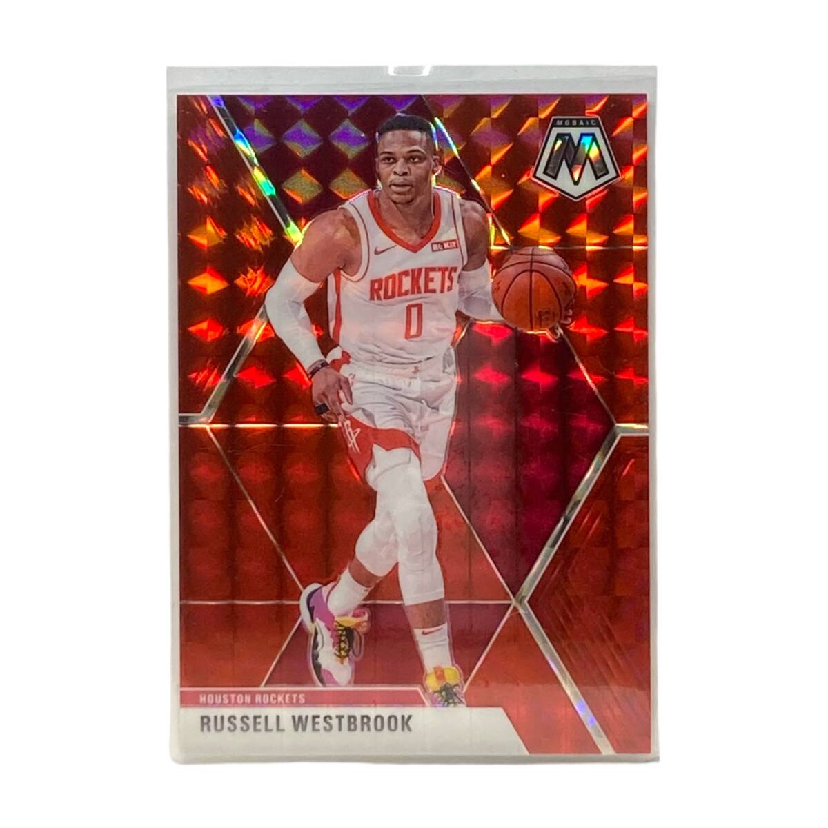 PANINI NBAカード MOSAIC PRIZM RUSSELL WESTBROOK ROCKETS 13/88 #134 中古 IT2拍卖
