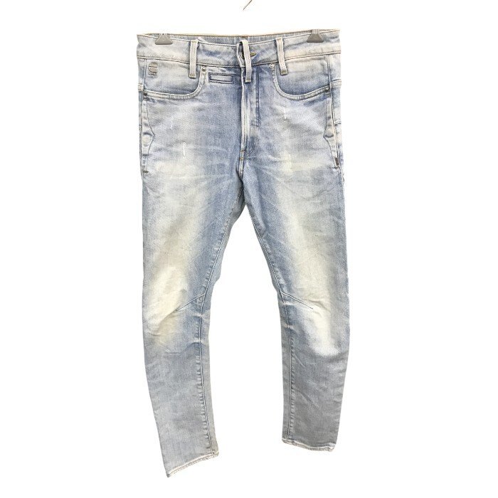G-STAR RAW 3D SKINNY パンツ メンズ オールシーズン デニム ライトブルー 28サイズ D05385-6997-424 中古 M1拍卖