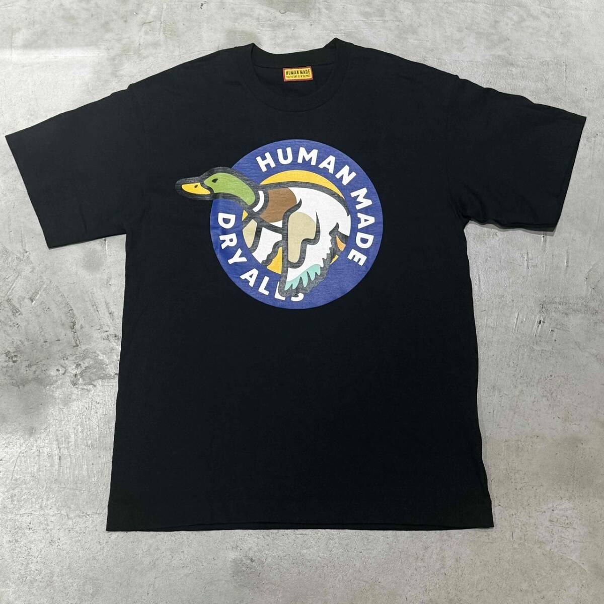HUMAN MADE 25ss GRAPHIC T-SHIRT SIZE-M HM29CS049 ヒューマンメイド ドライオールズ ダック グラフィック拍卖