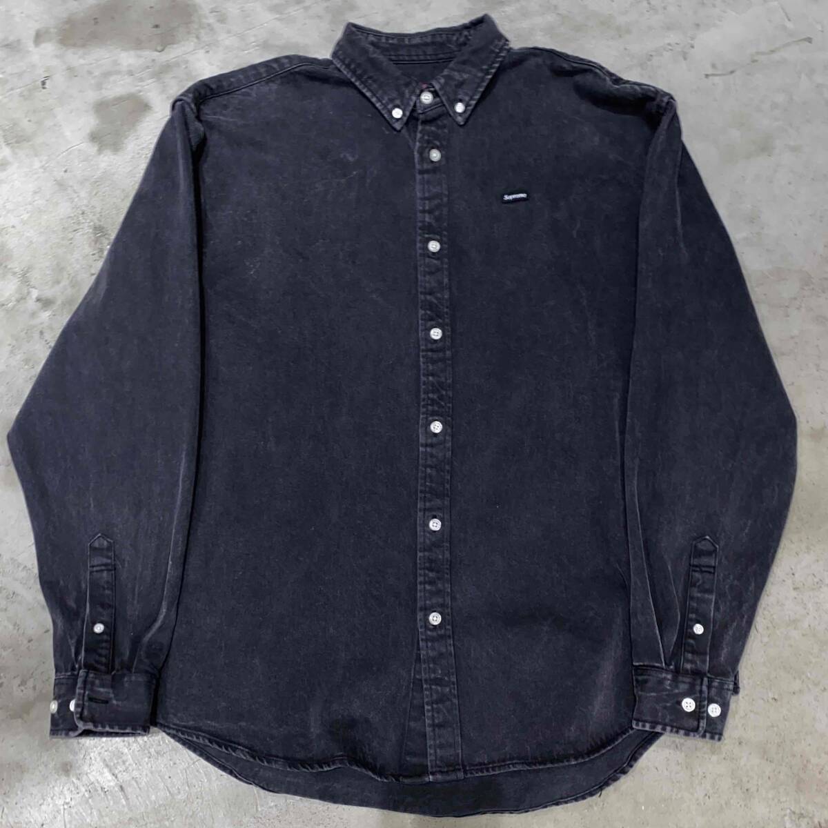 Supreme 25ss Small Box Denim Shirt Mサイズ シュプリーム スモールボックス デニム 長袖シャツ拍卖