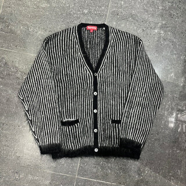 Supreme 25ss 2-Tone Mohair Cardigan SIZE-XL シュプリーム 2トーンモヘアカーディガン拍卖