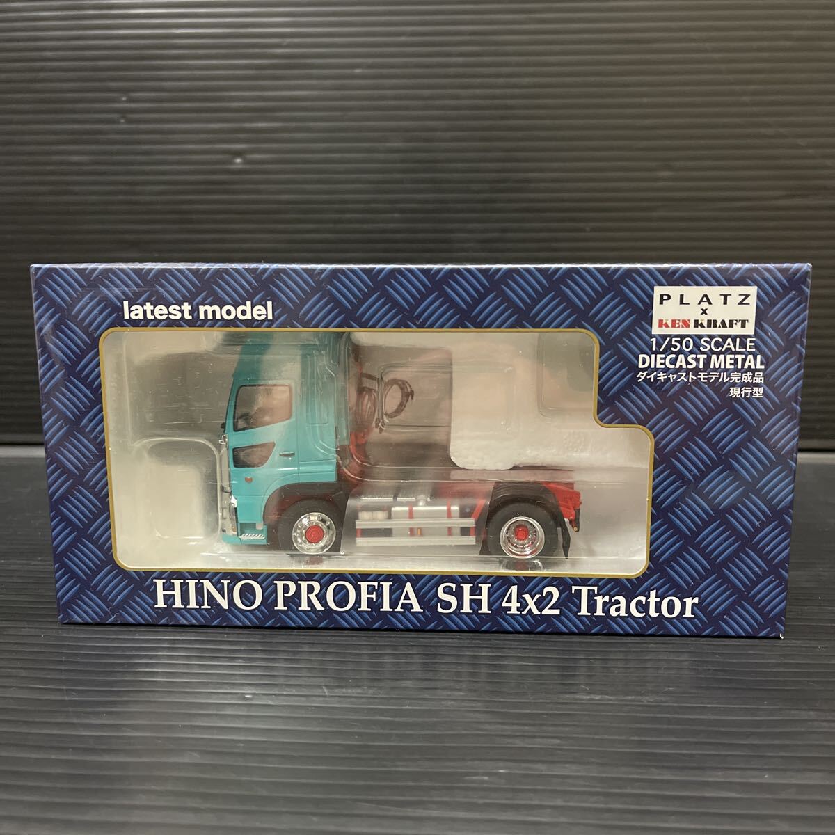 ケンクラフト プラッツ HINO PROFIA 日野プロフィア SH 4×2 トラクター 1/50 ハイキャブ・ハイルーフ ライトグリーン 拍卖