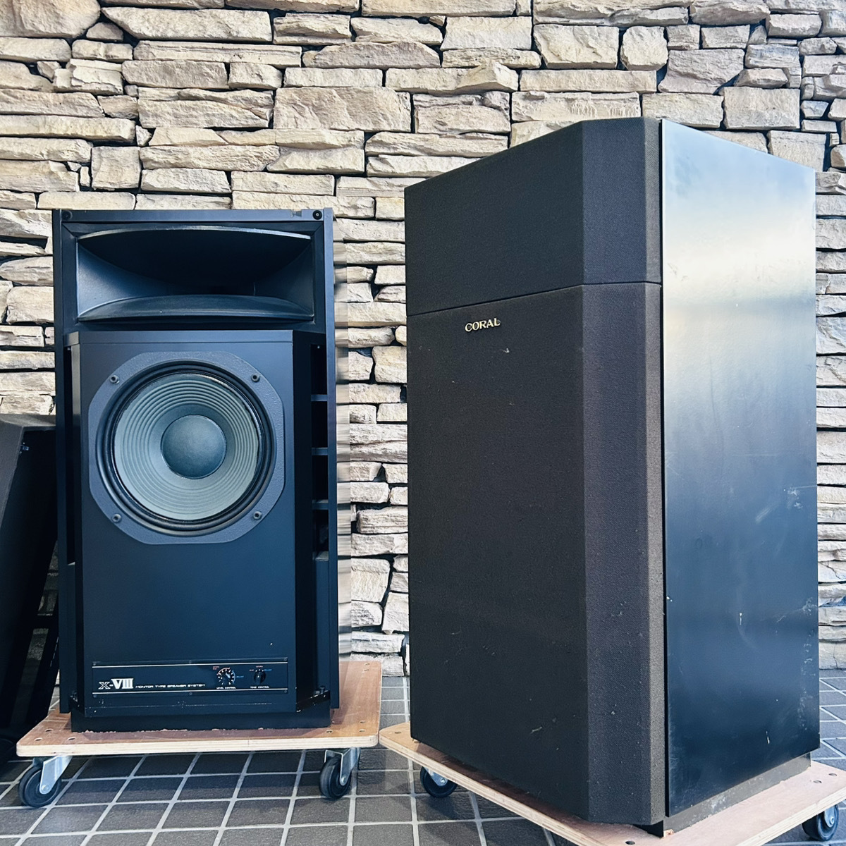 【法人のみ発送可】店頭限定 CORAL スピーカー ペア X-Ⅶ コーラル 【現状販売品】 25I 北HH2拍卖