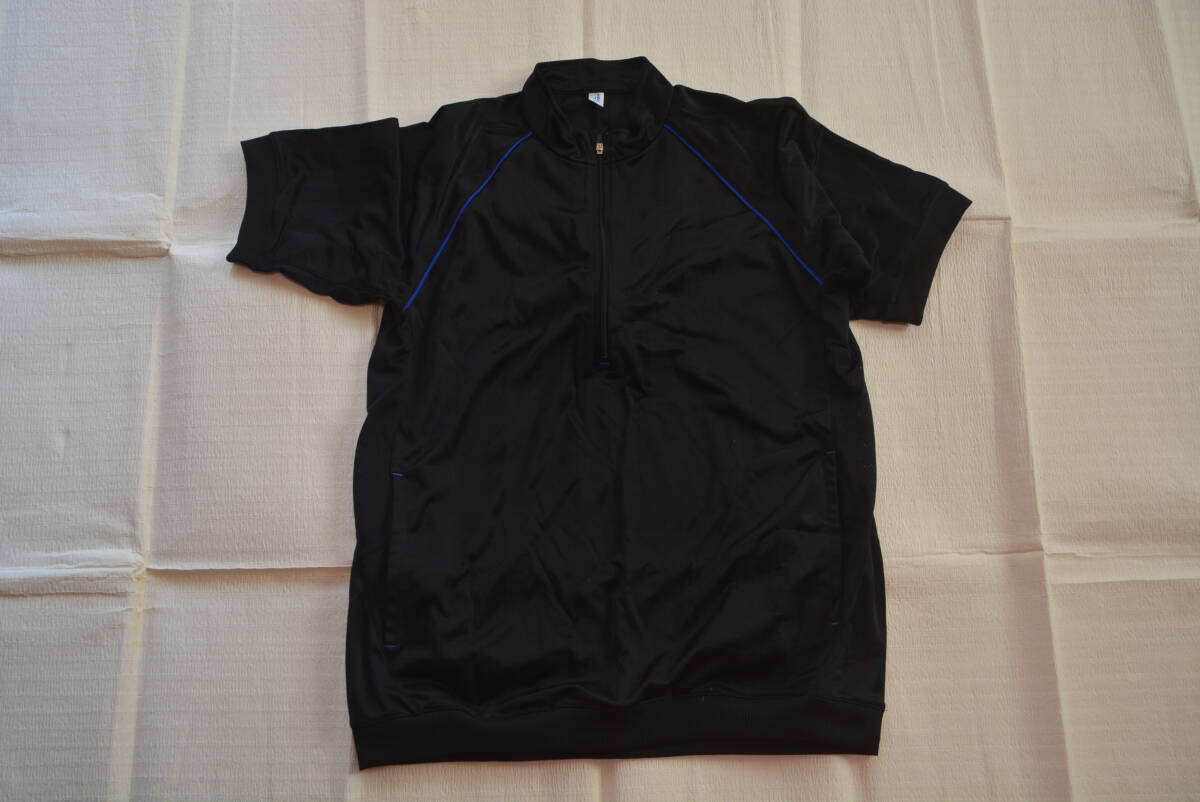 紳士L ユニクロ ボディテック スポーツウェア 半袖 黒拍卖