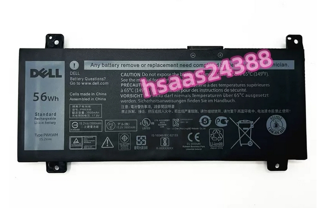 【新品】DELL Inspiron 14 7466 14-7467 P78G P78G001バッテリー 063k70 0M6WKR 63k70 M6WKR PWKWM 電池パック交 内蔵battery単品拍卖